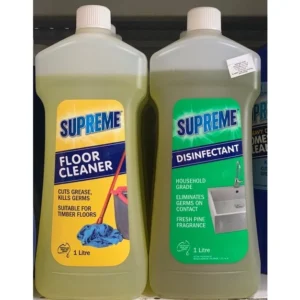 ANTISEPTIC DISINFECTANT PINE FLOOR CLEANER LIQUID SUPREME PREMIER HOUSEHOLD GRADE 1L