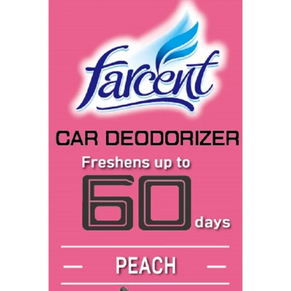 my-11134201-7r98x-lof89h4vvsdqa5.webp PEACH DEODORIZER CAR FARCENT 120G Pewangi Air Freshener