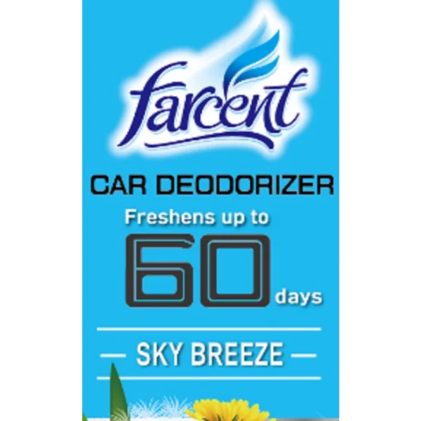 SKY BREEZE DEODORIZER CAR FARCENT 120G Air Freshener Car Freshener Car Air Freshener Car Fragrance Pewangi