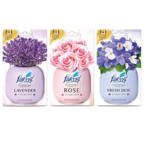 my-11134207-7rask-m7qbka5hn5we73.webp FARCENT Scented Bag Room Freshener 3X10G Lavender