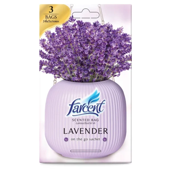 my-11134207-7rask-m7qbka5hokgu36.webp FARCENT Scented Bag Room Freshener 3X10G Lavender