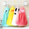 sg-11134201-81ztc-midyr7cyvzlu93.webp Microfiber Plush Towel Cartoon Thick Coral Velvet Absorbent Hanging Cleaning Cloth Tuala Tangan